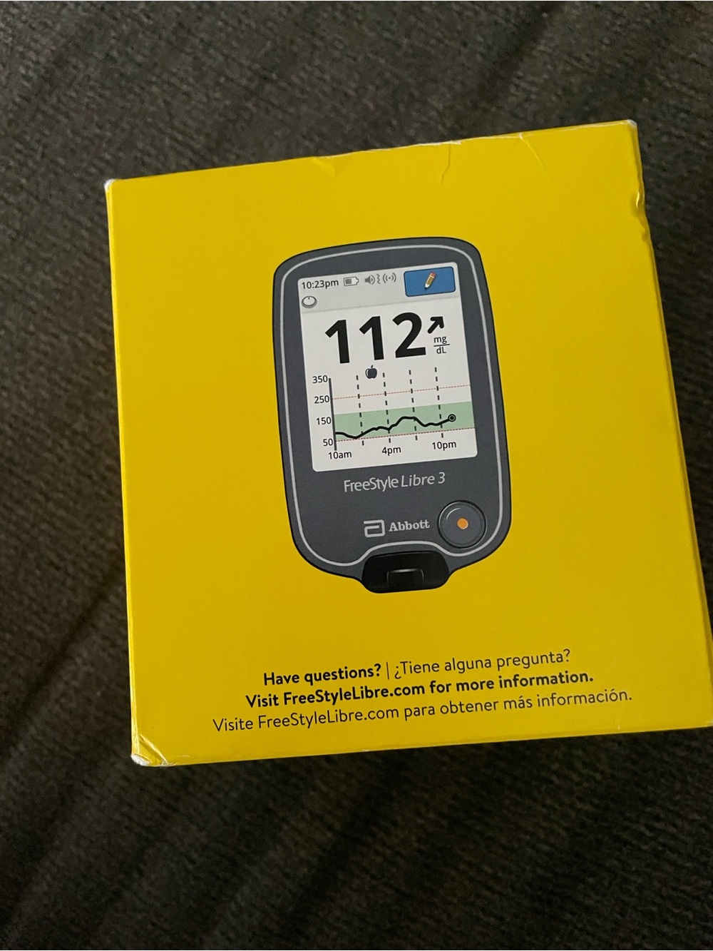 Abbott FreeStyle Libre 3 Reader - Bright Yellow Box sealed - Picture 7 of 7